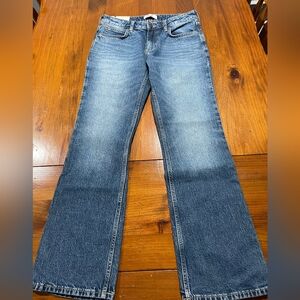 NWT WRANGLER RETRO Womens Mae Mid Rise Bootcut Blue‎ Denim Jeans Size 29 X 30